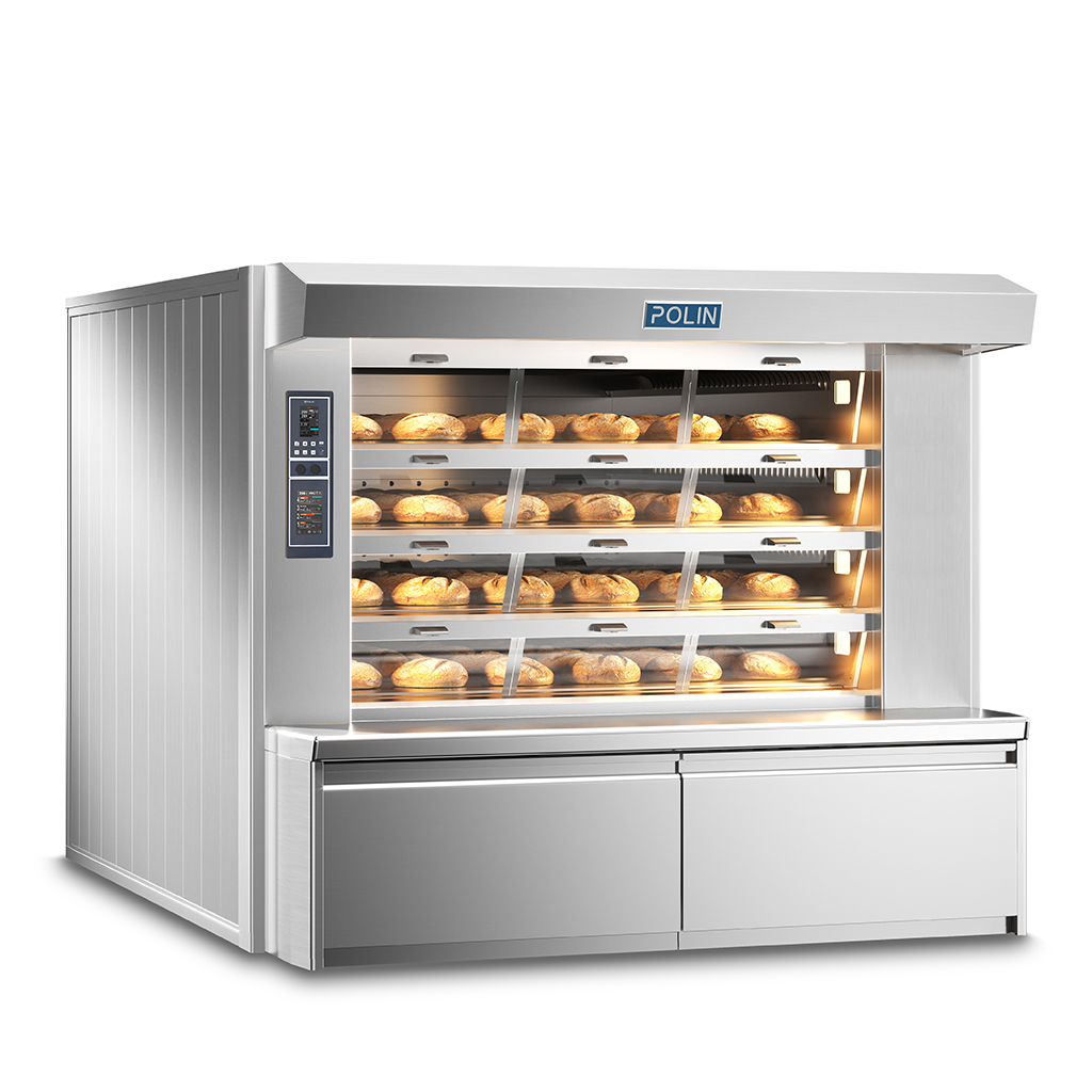 Steam tube/ Thermal mass polin Deck Oven